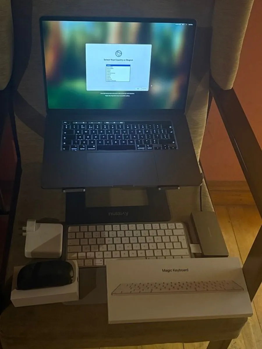 MacBook Pro with Magic Keyboard + magic mouse