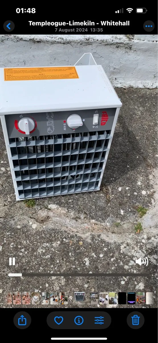 Electric heaters x 2 Frico - Image 1