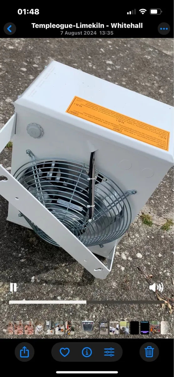 Electric heaters x 2 Frico - Image 4