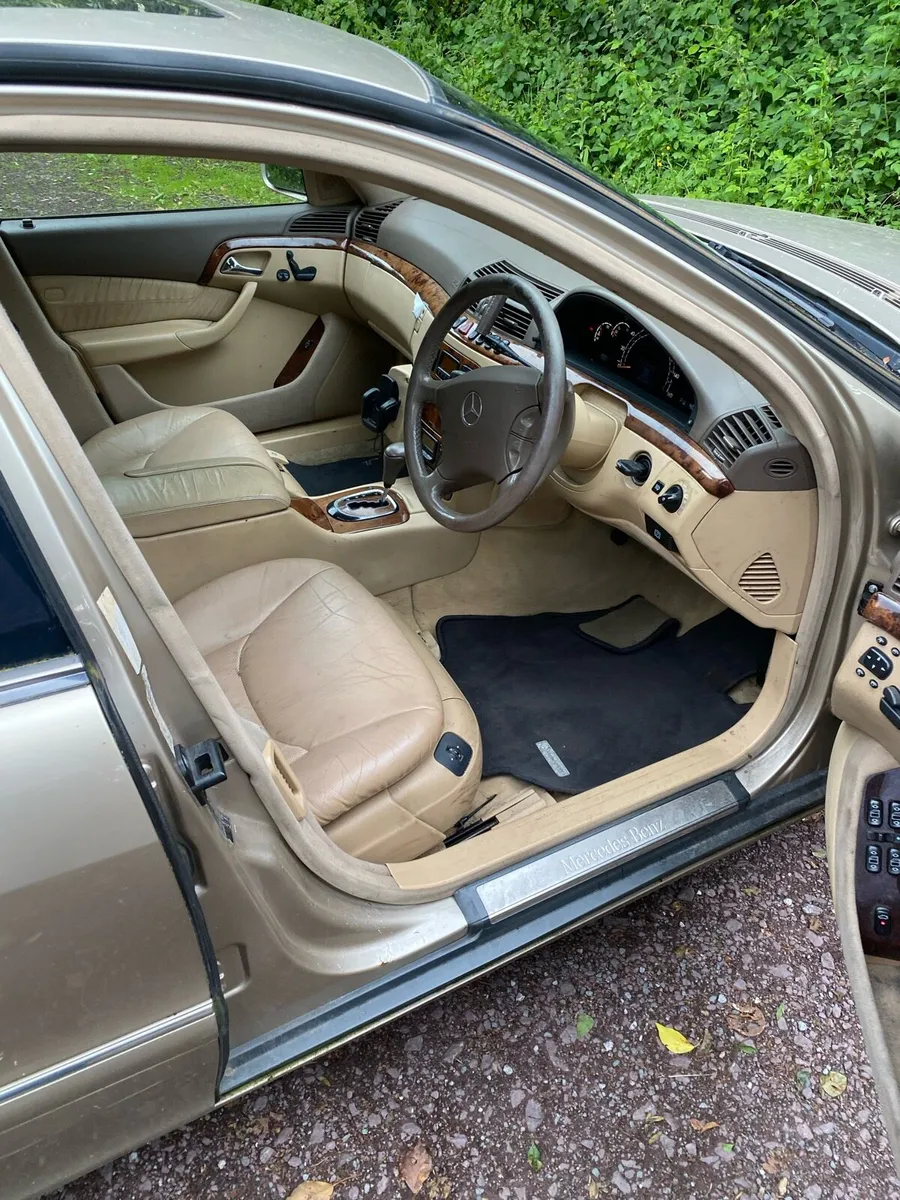 2002 Mercedes s320 - Image 4
