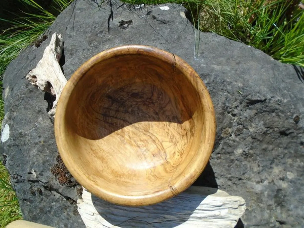 Wooden bowl, Fruit bowl, Home decor - Image 4
