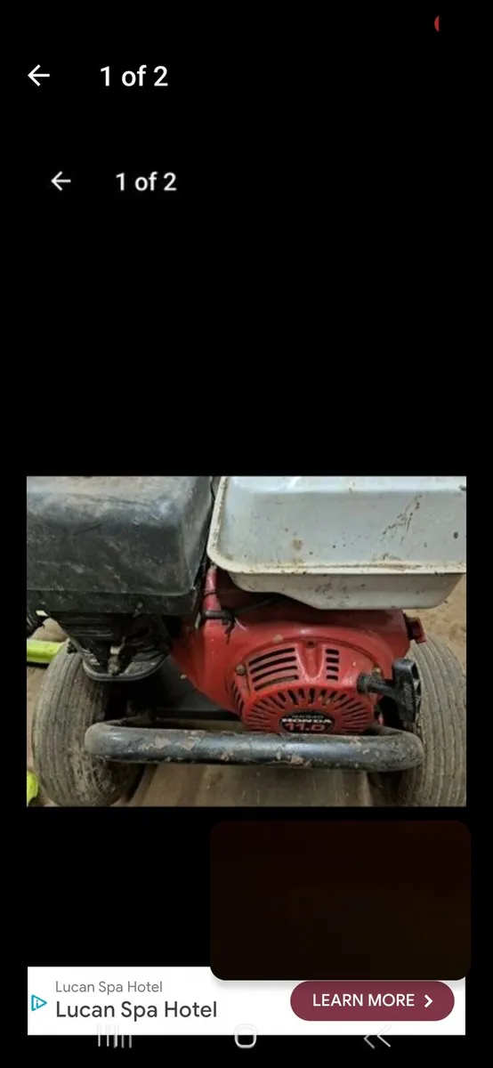 honda gx370 power washer - Image 1