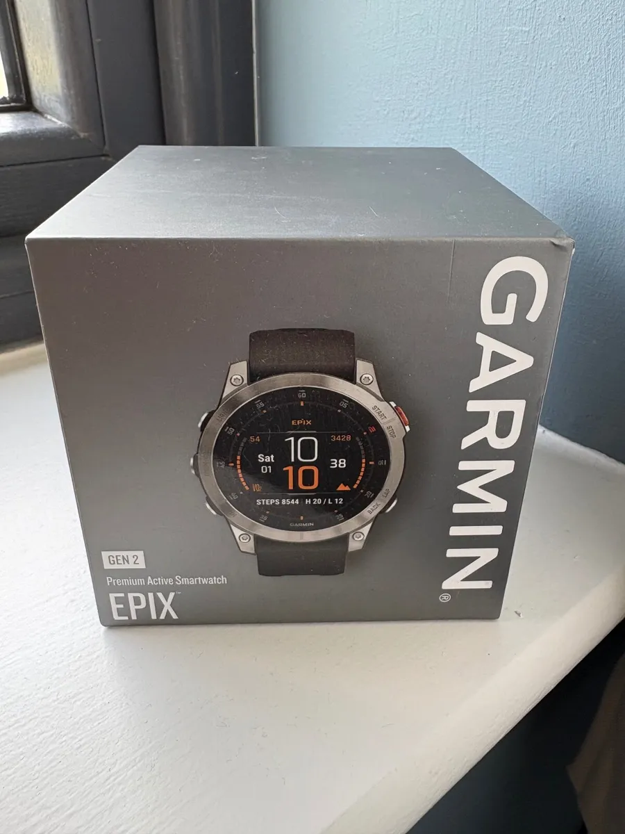 Garmin Epix Gen 2  (black strap) - Image 1