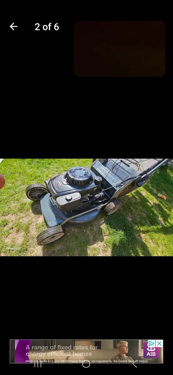 weibang professional  lawnmower - Image 1
