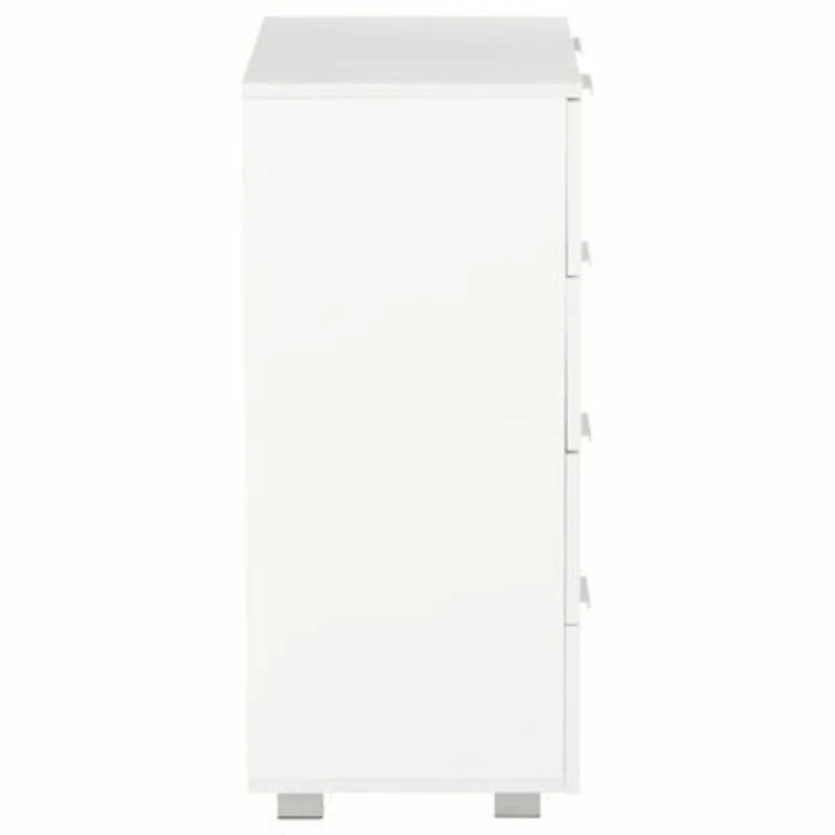Sideboard High Gloss White 60x35x80 cm - Image 3