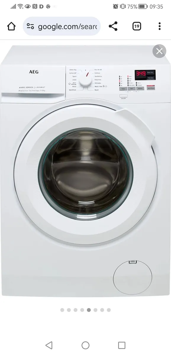 Brand New AEG 10Kg Washing Machine - 5 Yr Warranty