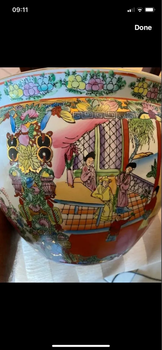 Large Vintage Chinese Planter - Image 4