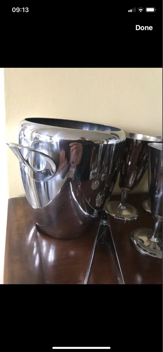 Ice Bucket & Goblet Set - Image 3
