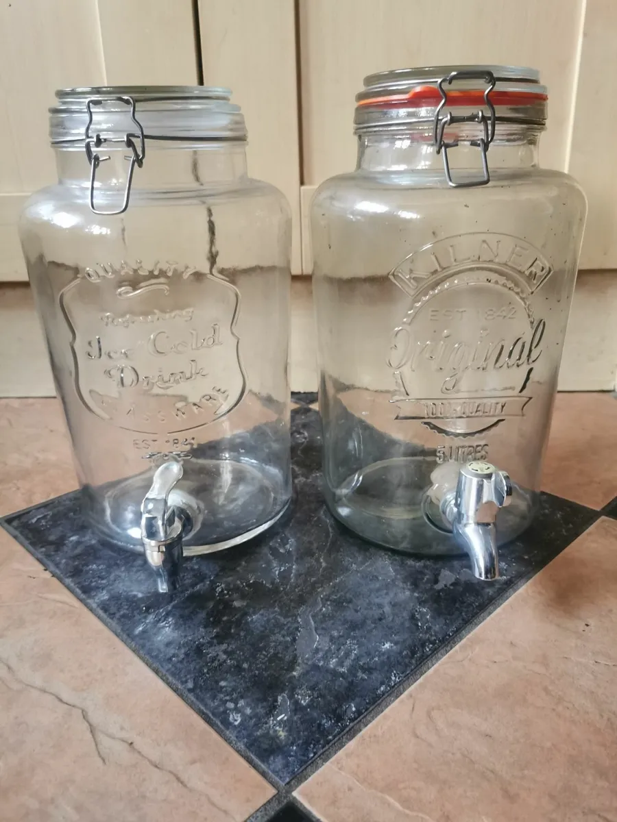 Kilner Quality 5ltr Glass Dispenser - Image 1