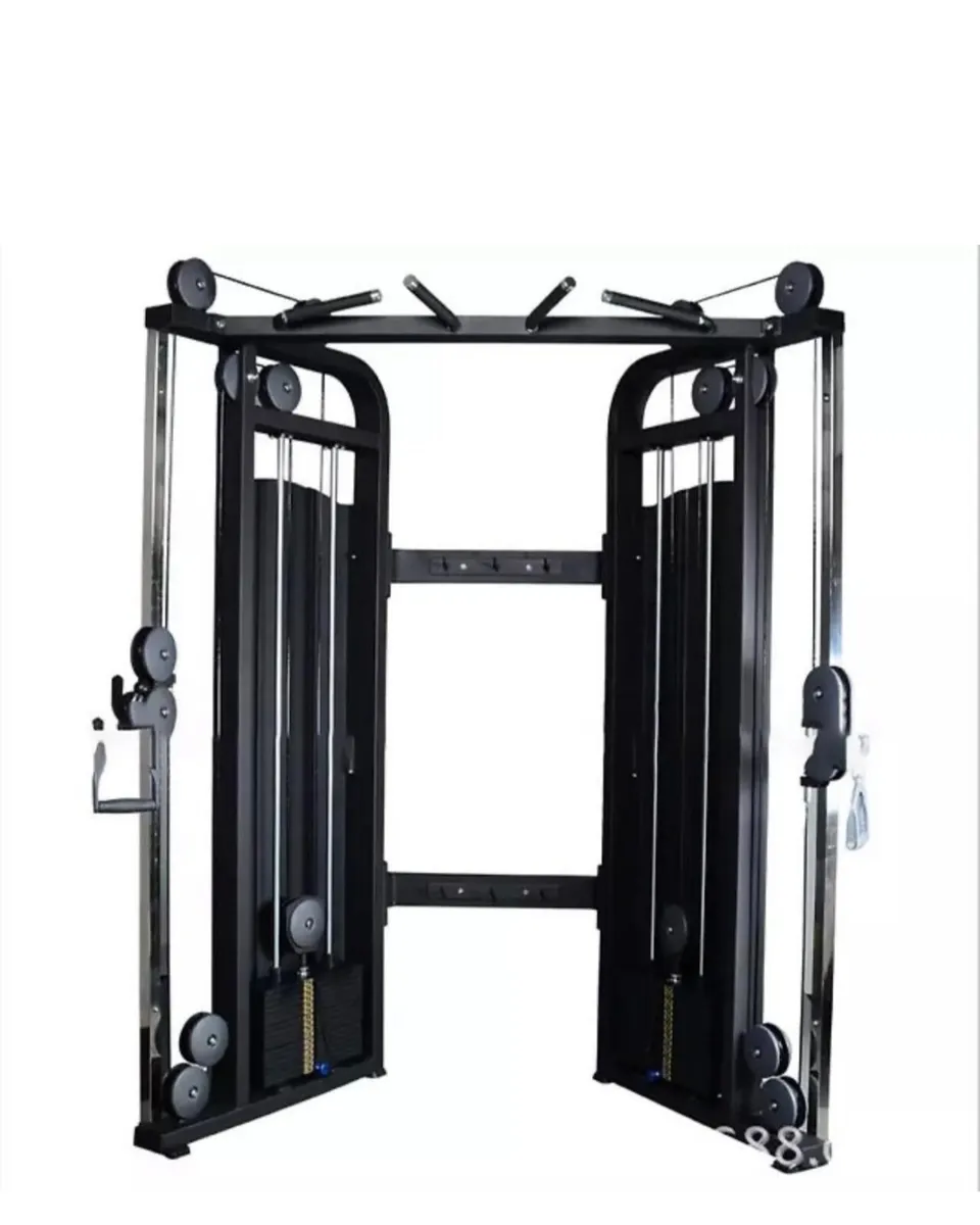 Duel adjustable pulley system with 100kg stacks ✅ - Image 1