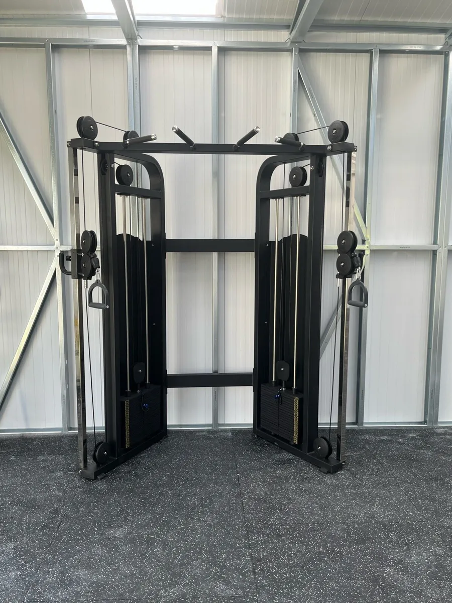 Duel adjustable pulley system with 100kg stacks ✅ - Image 2