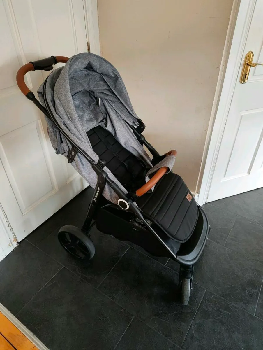 Kinderkraft GRANDE PLUS Stroller pushchair - Image 1
