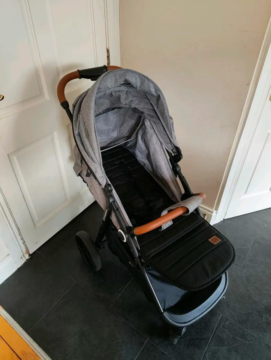 Kinderkraft GRANDE PLUS Stroller pushchair - Image 4