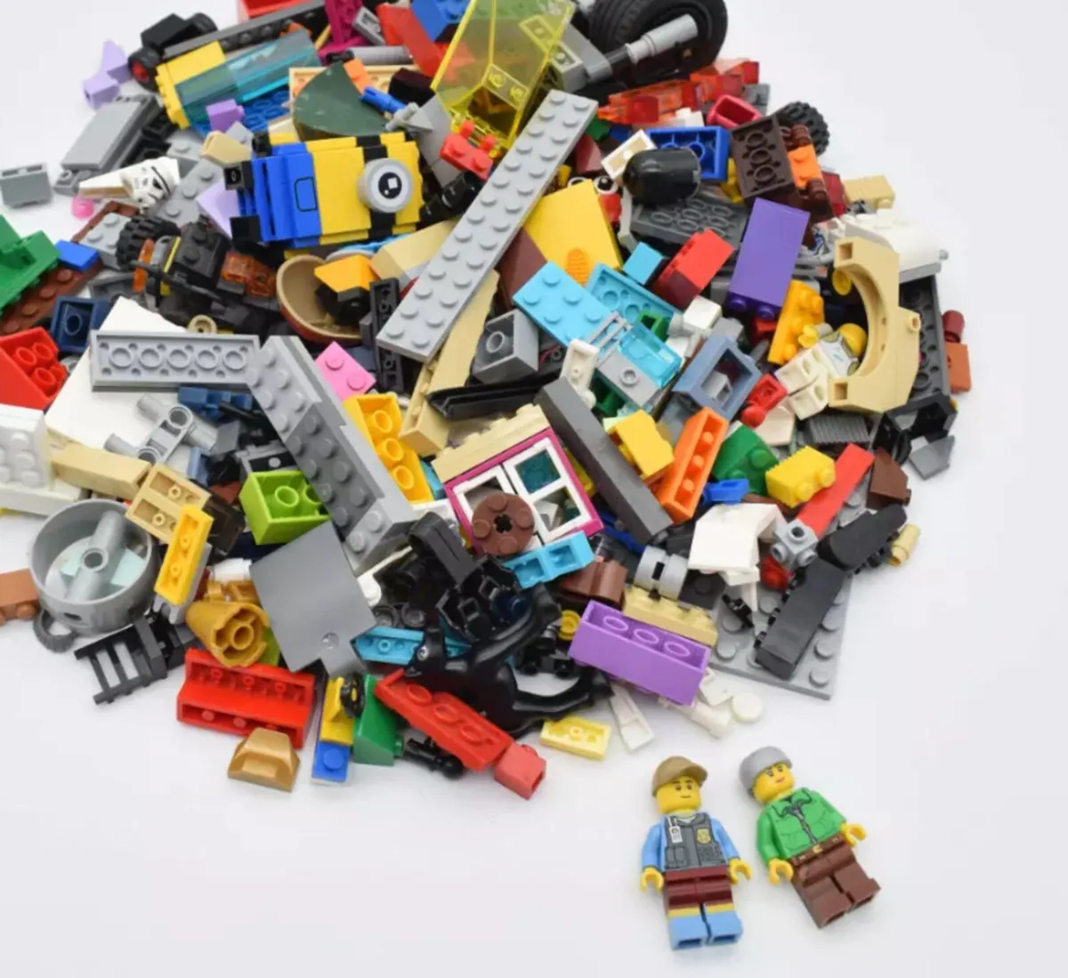 LEGO 1kg Bundle mixed Bricks Parts Pieces - Image 2