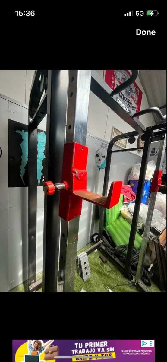 Squat Rack with weights - Image 3