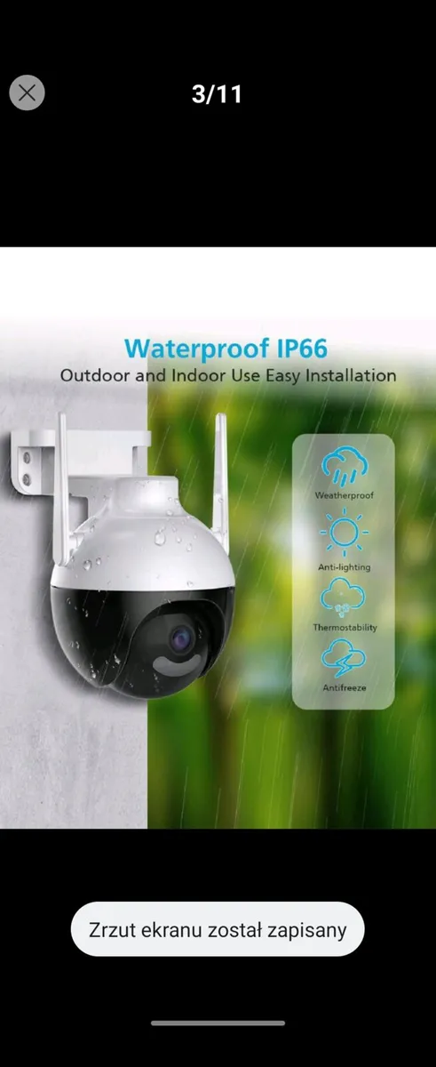 Reletech 5MP Surveillance Camera Outdoor WiFi - Image 2