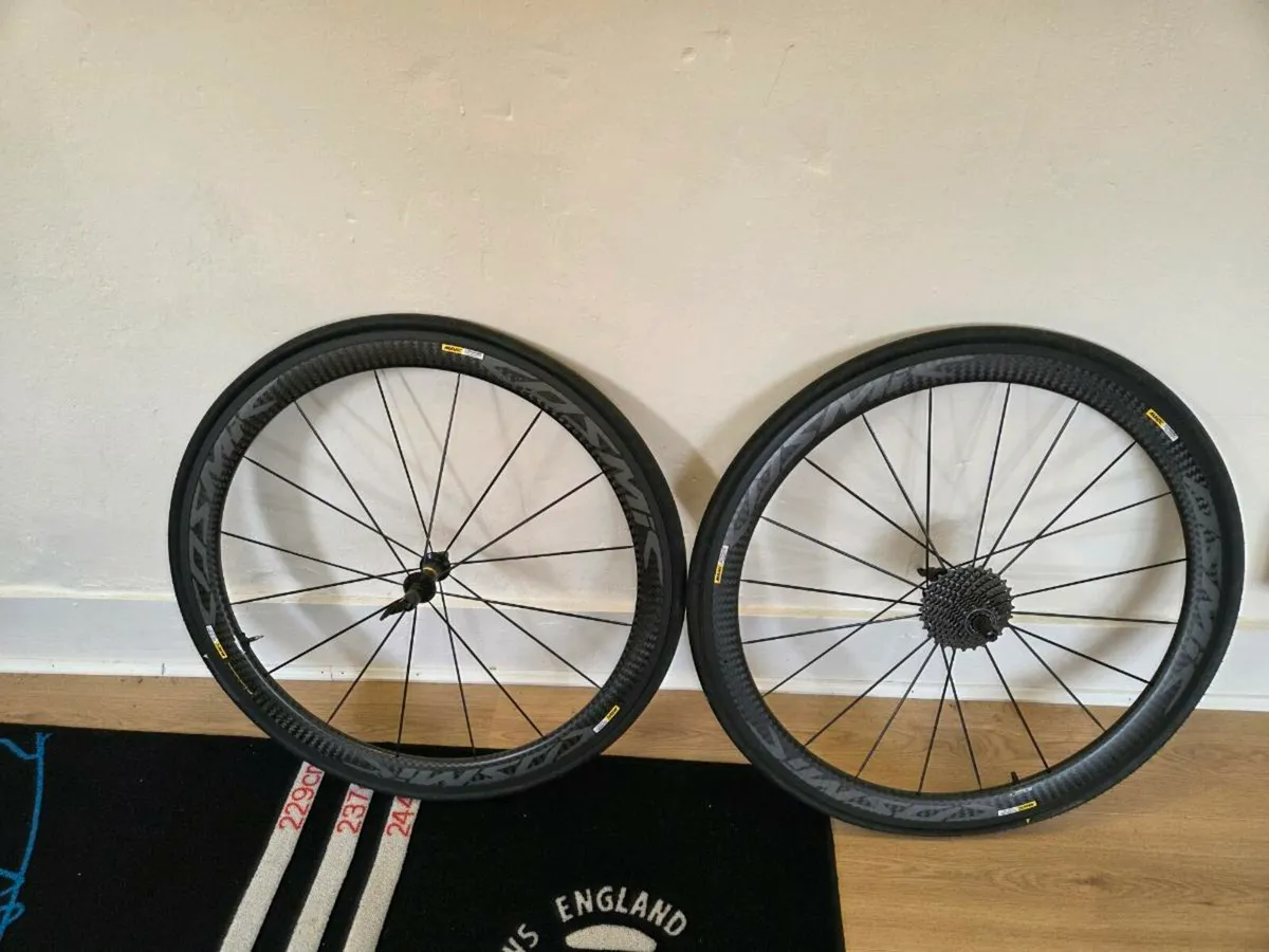 Mavic Cosmic Pro Carbon Exalith Wheelset - Image 3
