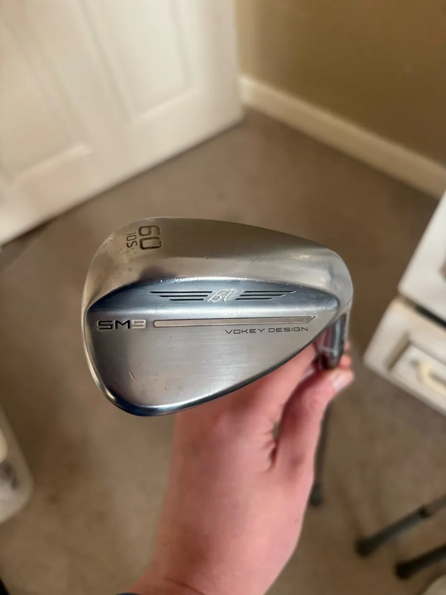 Vokey SM9 52, 56, 60 degree wedges - Image 1