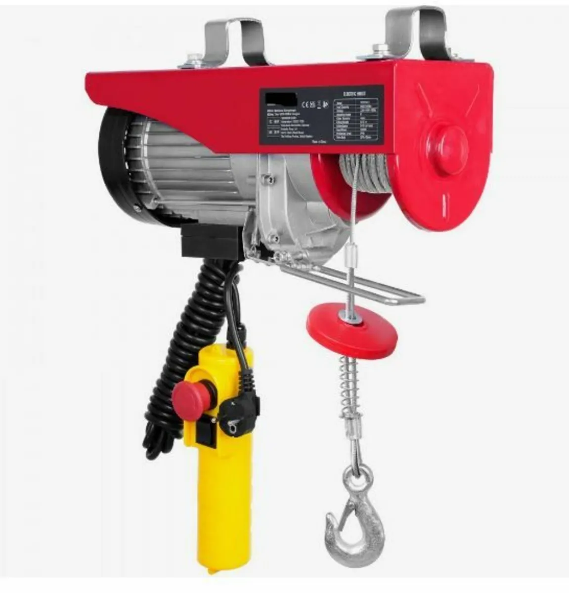 Electric Hoist, 1320 lbs Lifting Capacity, 1150W - Image 4