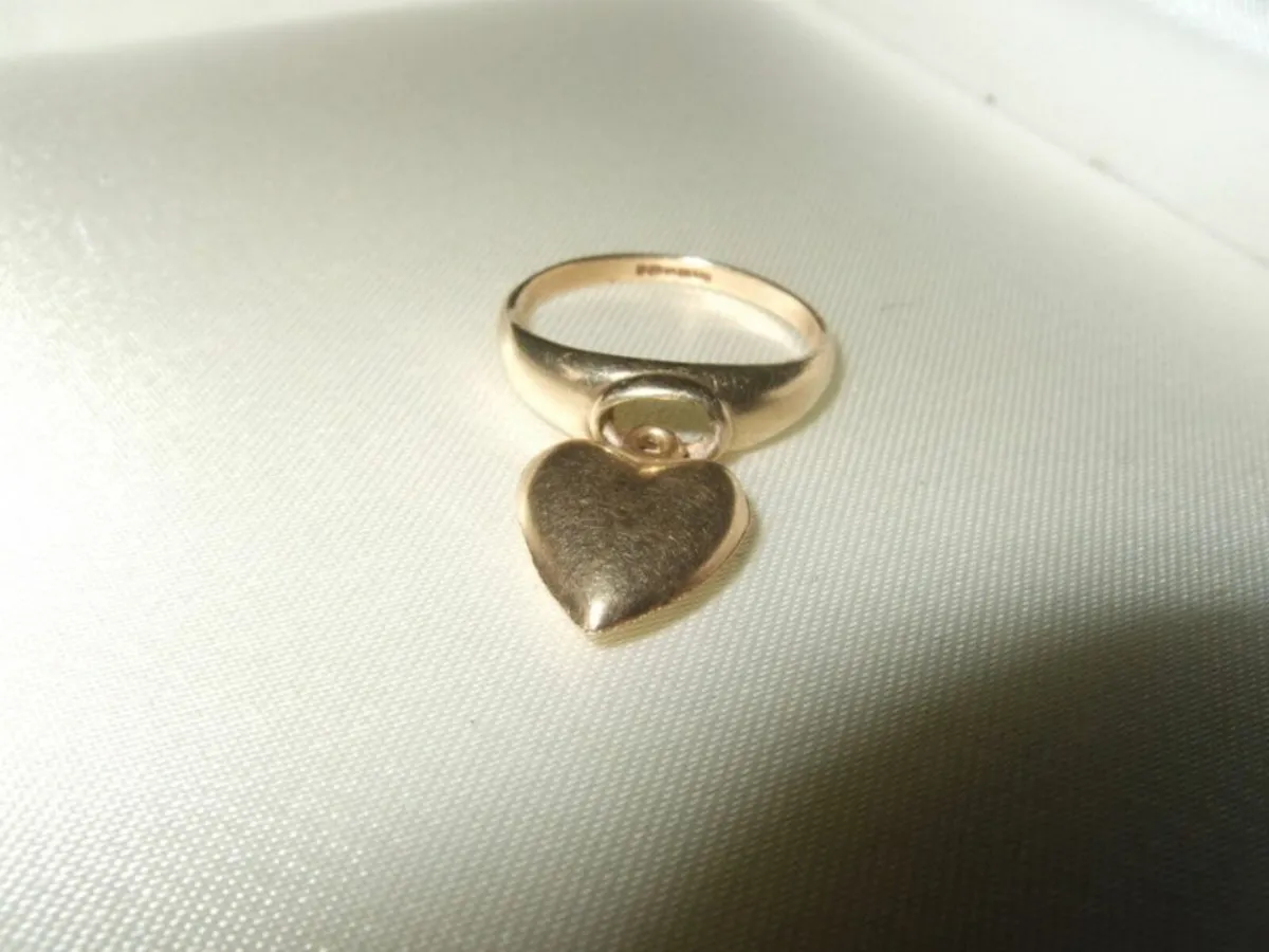 Vintage 14ct & 9ct Gold Charm Ring - Image 3