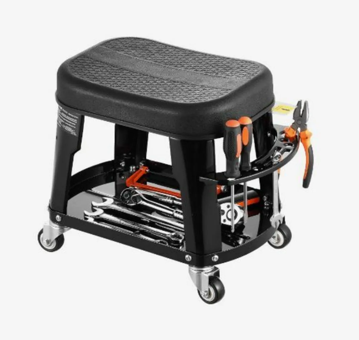 Mechanic Stool Rolling Workshop Seat - Image 1