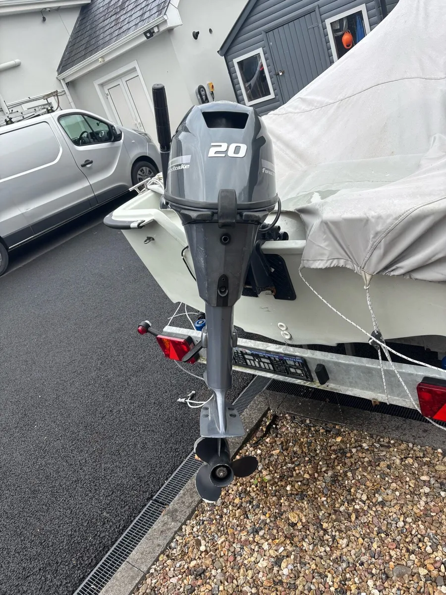 20hp Yamaha Outboard Engine - Image 4