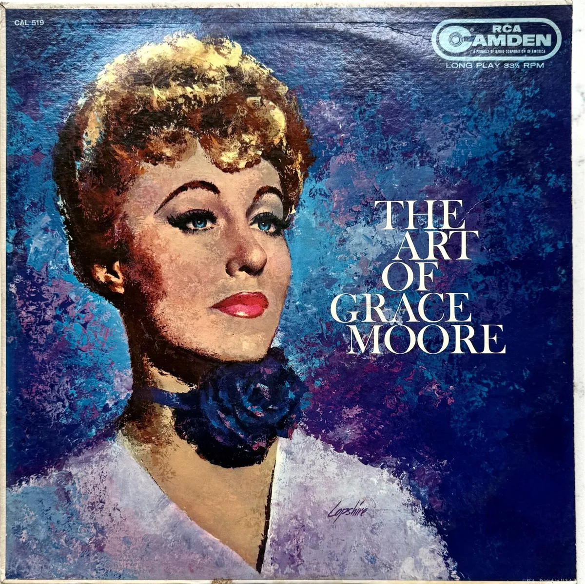 Vinyl LP - The Art of Grace Moore (Soprano) - Image 1