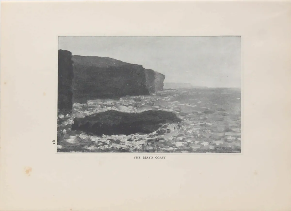 The Mayo Coast Jack B Yeats Antique Print 1912 - Image 3