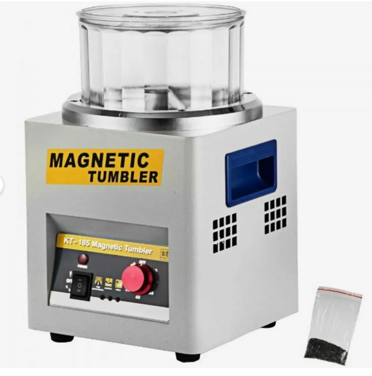 KT-185 Magnetic Tumbler 180mm Jewelry Polisher - Image 1