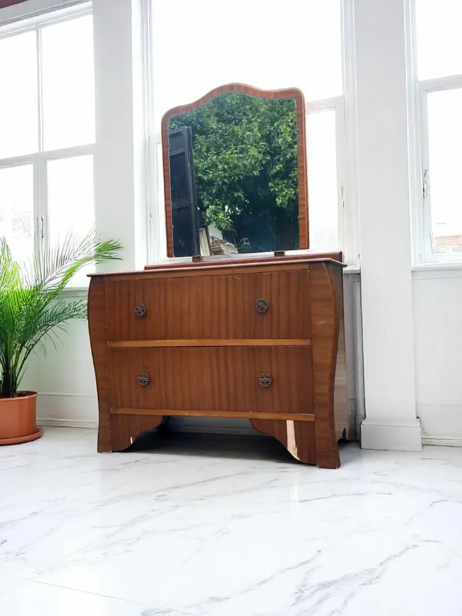 Dressing Table / Vanity Unit - Vintage - Art Deco - Image 4