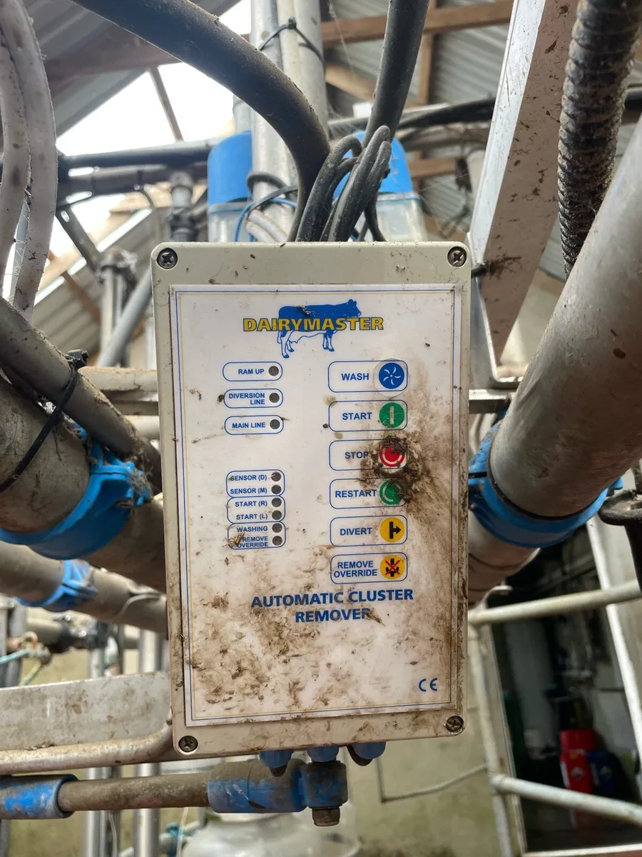 Wanted. 2 Dairymaster swing over units - Image 1