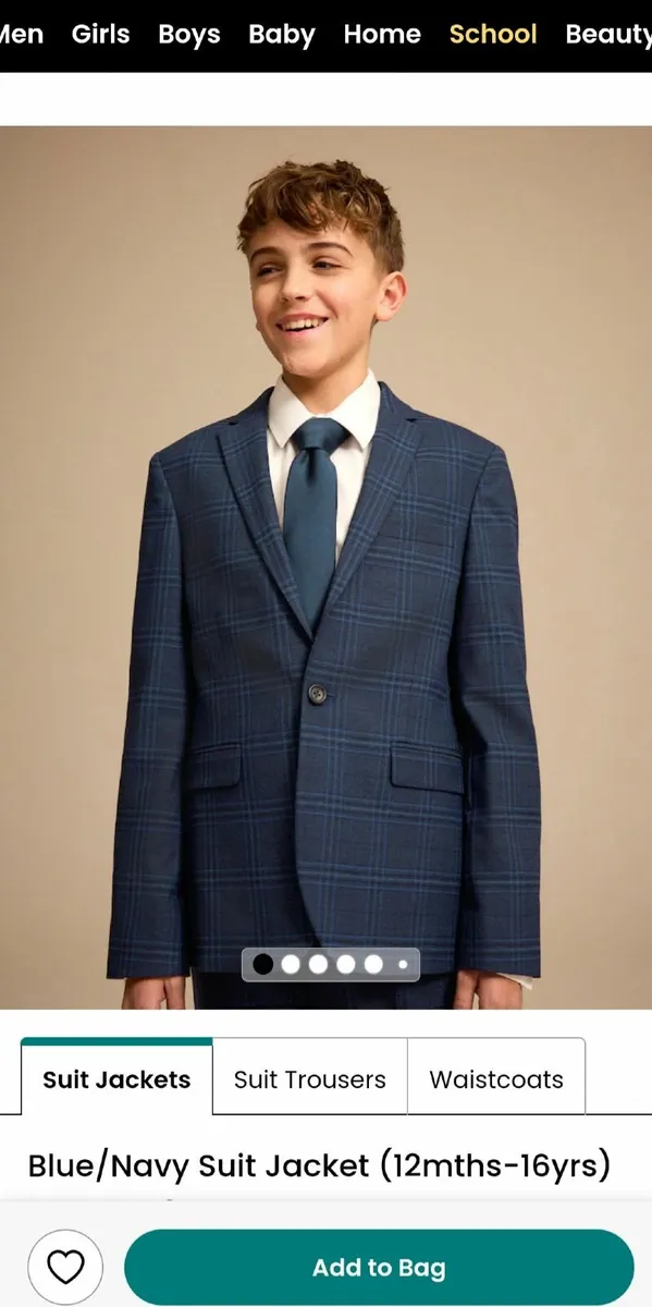 Boys Suit Jacket - Image 2
