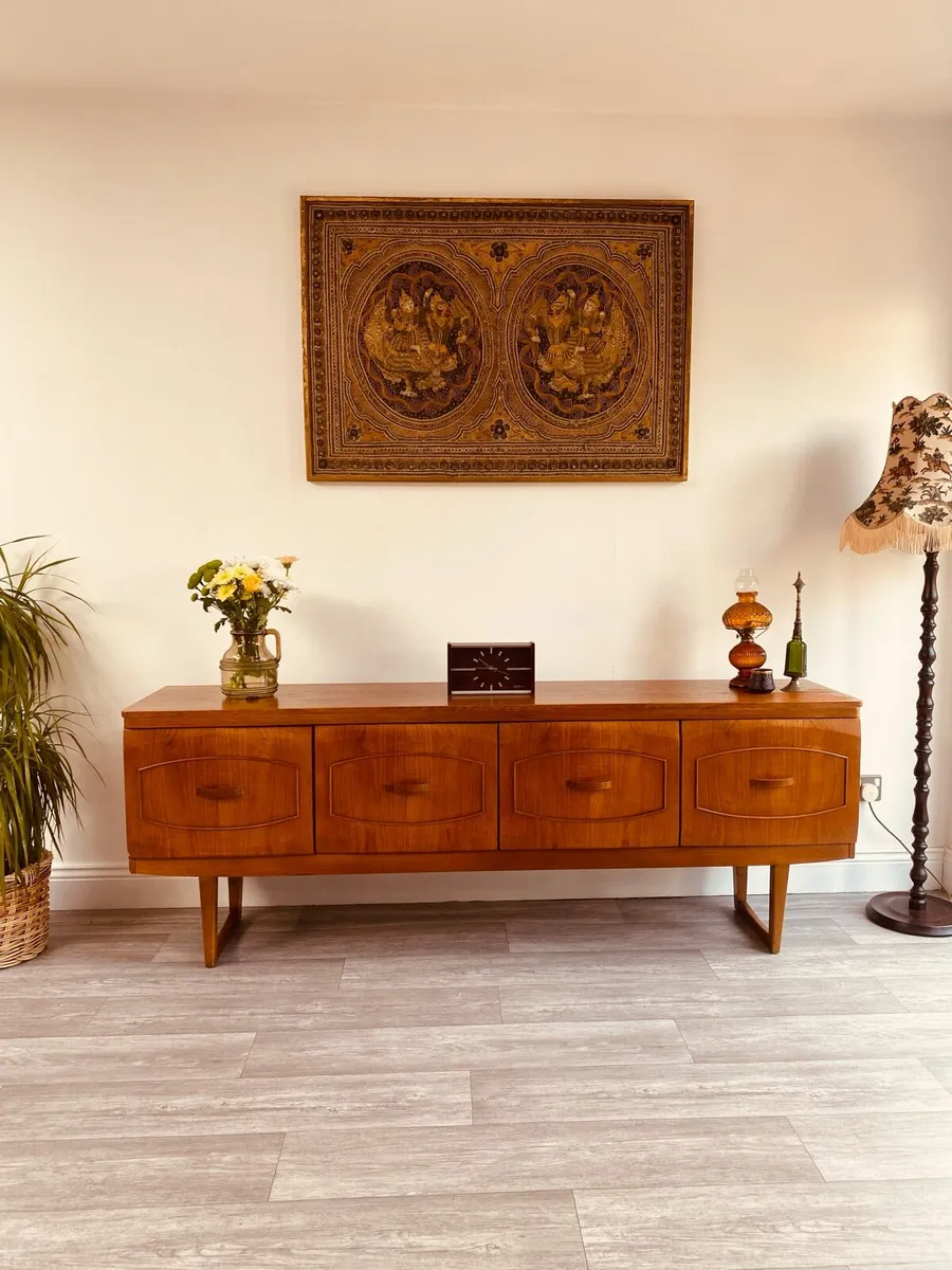 Mid Century Drinks Cabinet Sideboard - Image 1