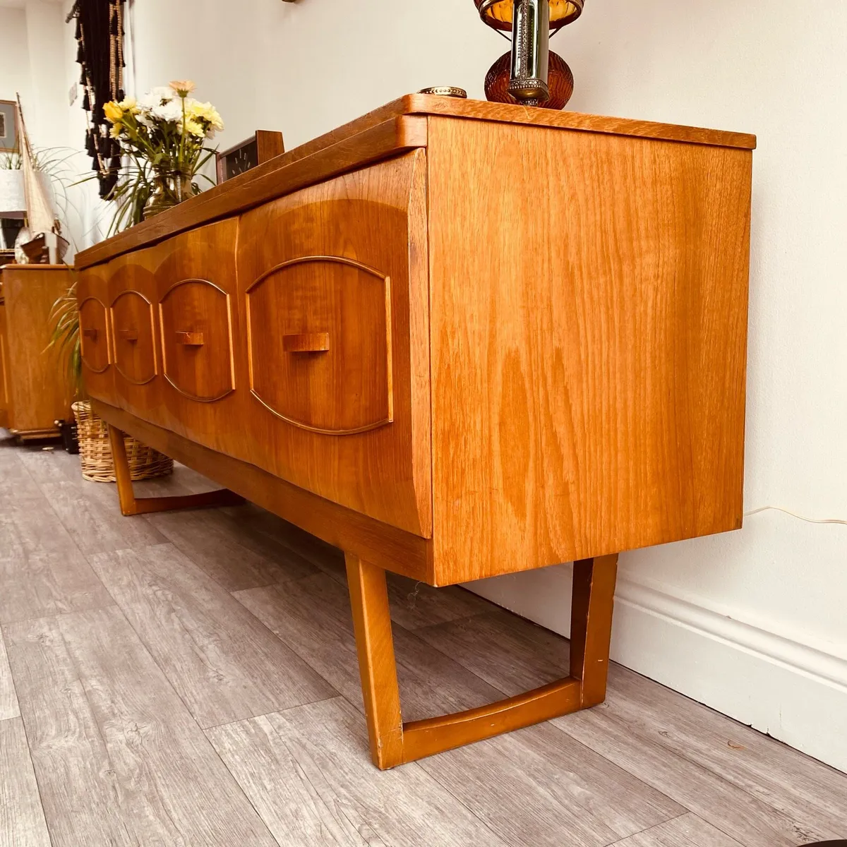 Mid Century Drinks Cabinet Sideboard - Image 3