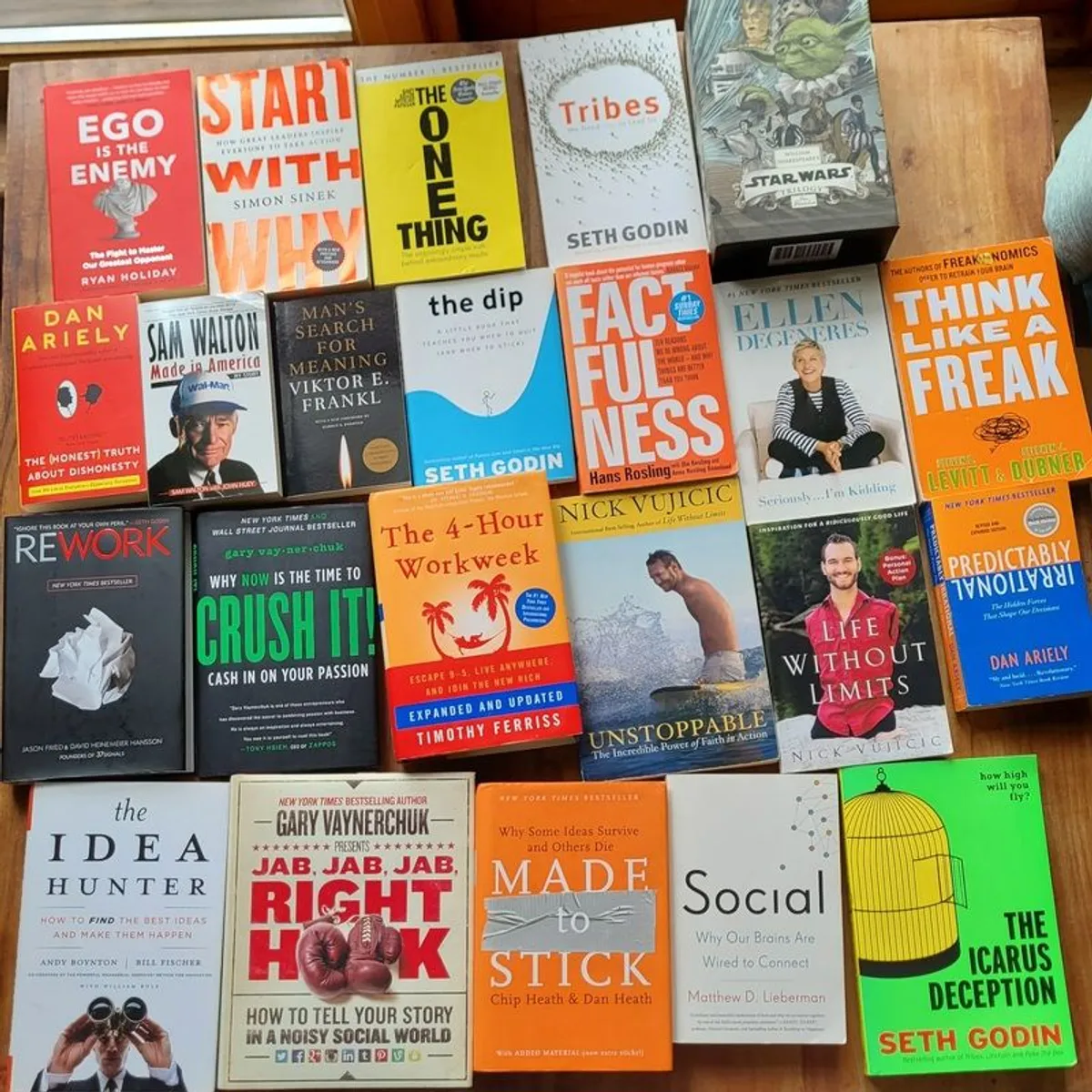 Book collection of 22 book & Star Wars bundle