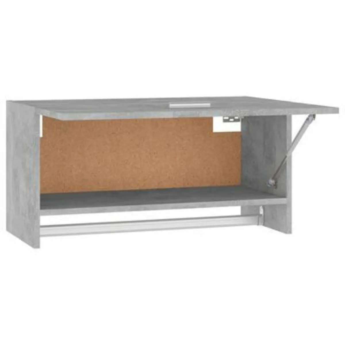 Wardrobe Concrete Grey 70x32.5x35 cm Chipboard - Image 4