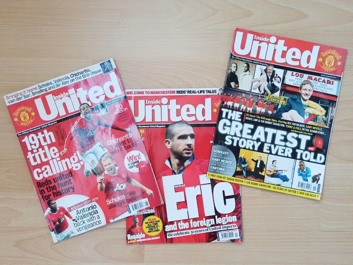 "Inside United"  3 magazines  November 2006  June 2011 & February  2010 - Image 1
