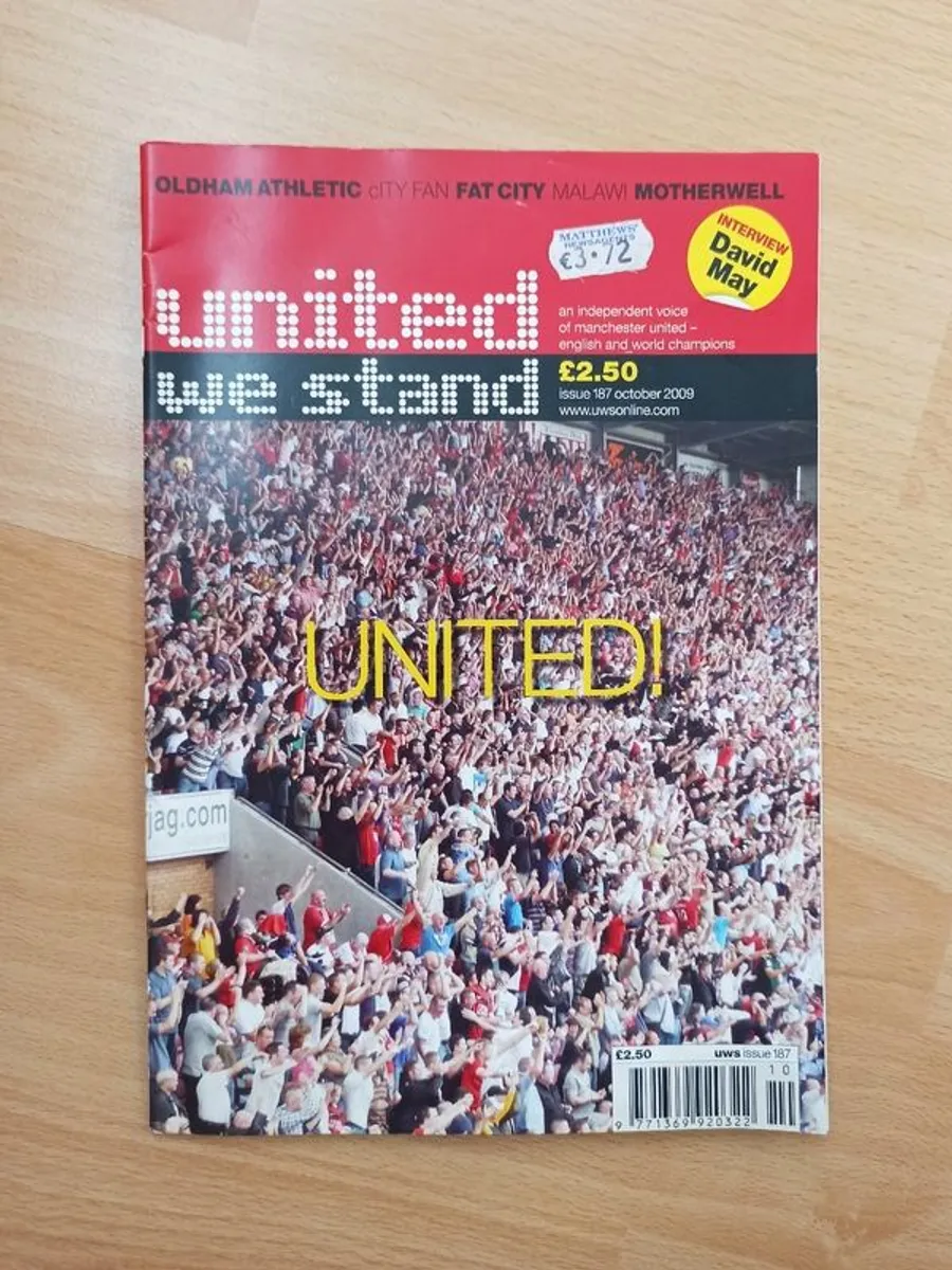 "United We Stand"  an independent voice of Manchester United football club magazine  18 magazines - Image 3