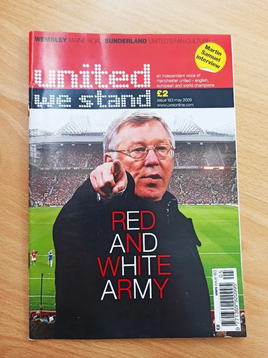 "United We Stand"  an independent voice of Manchester United football club magazine  18 magazines - Image 4