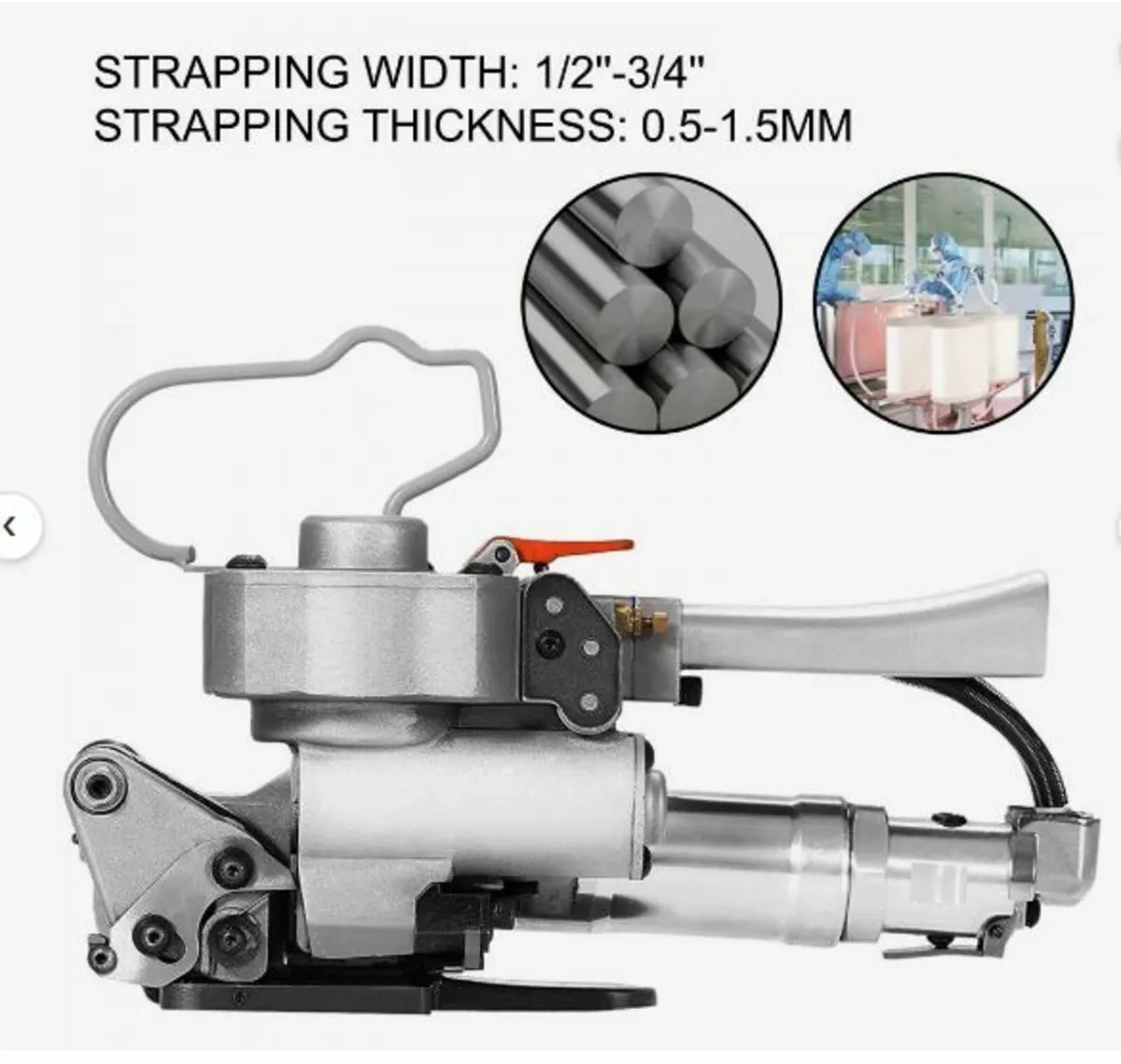 A19 Pneumatic Strapping Tool, - Image 2