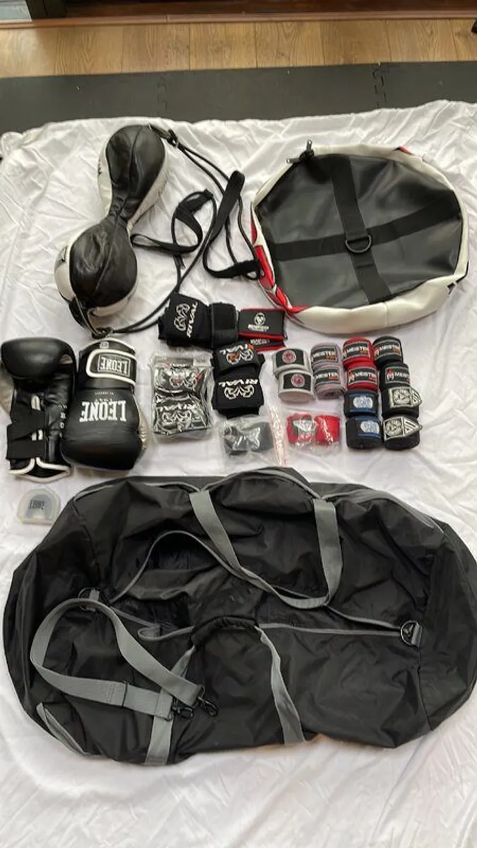 Rival Leone RDX Venum Boxing Gloves Wraps Mouth Protector Double-End Speed-Ball - Image 2