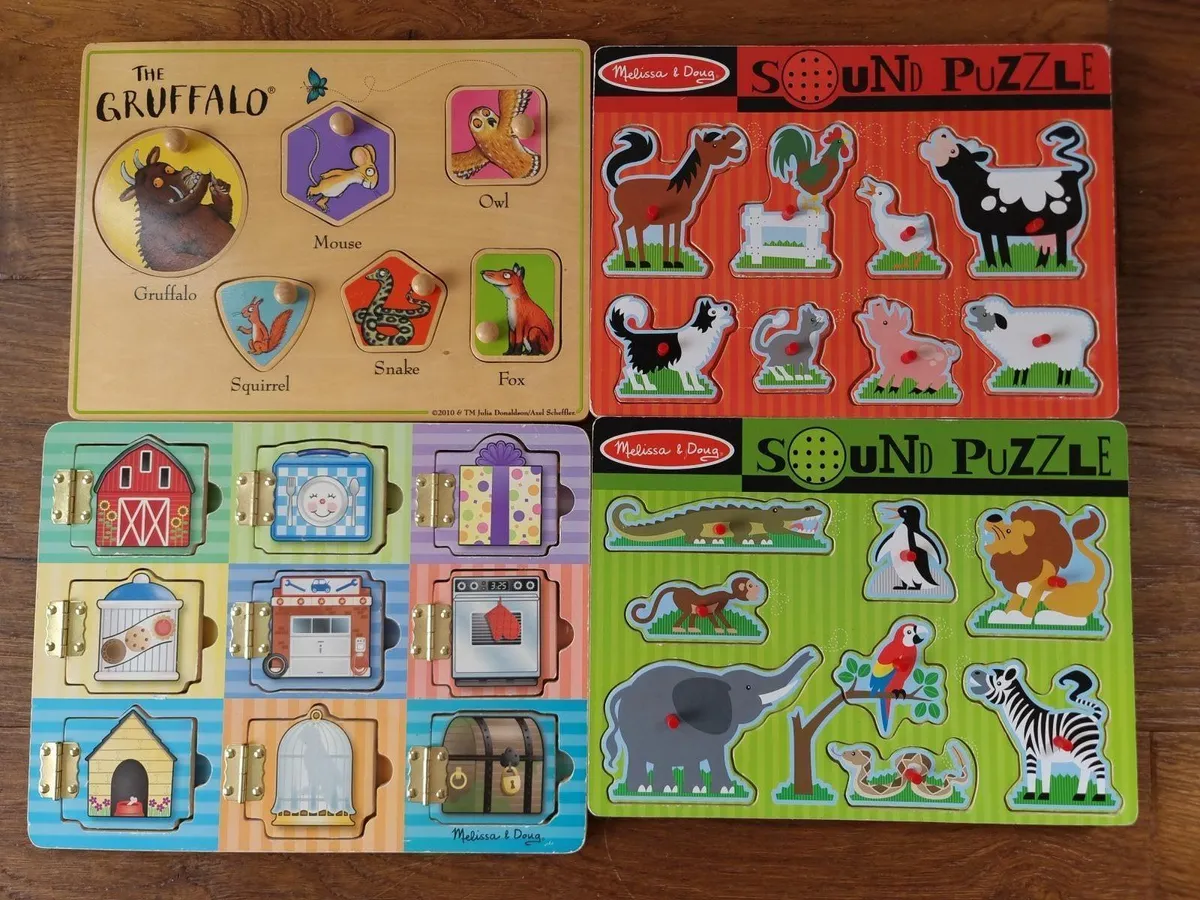 Wooden puzzles - Image 1
