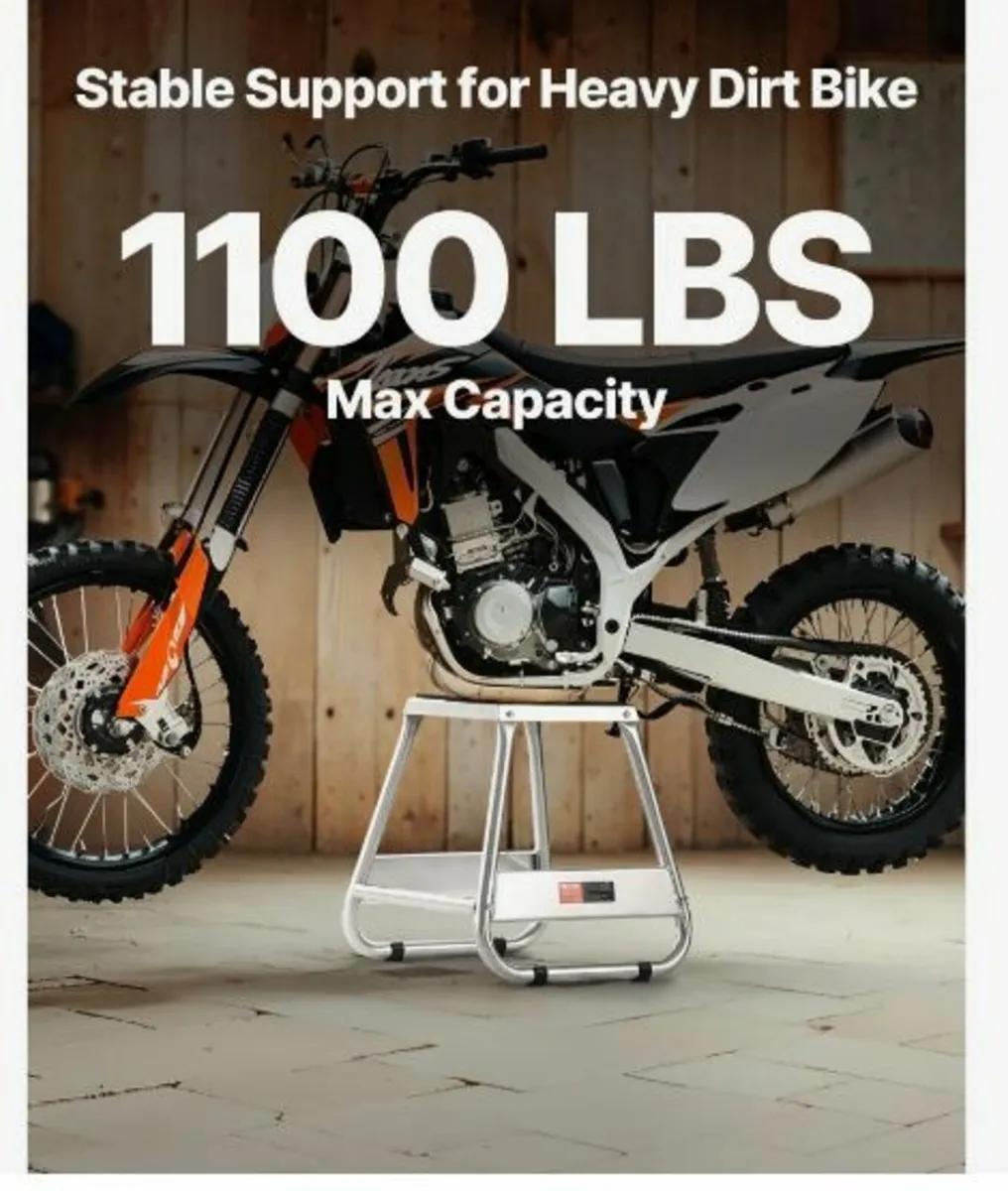 Dirt Bike Stand 1100 lbs Load Capacity - Image 3