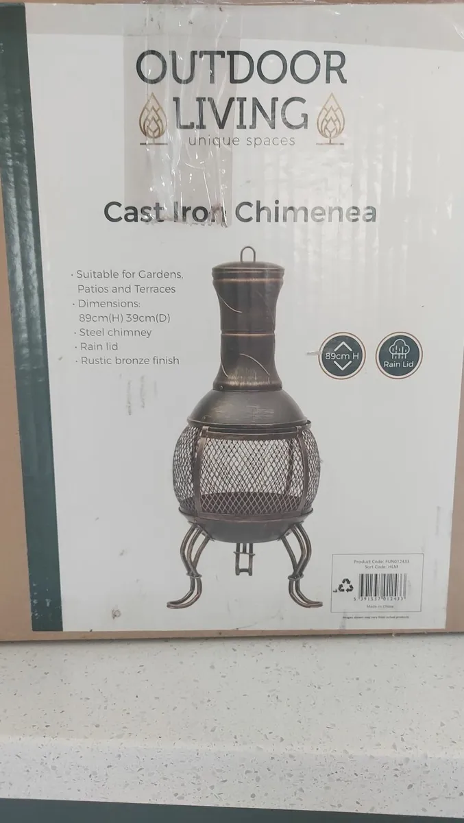 Fire pit chimenea - Image 1
