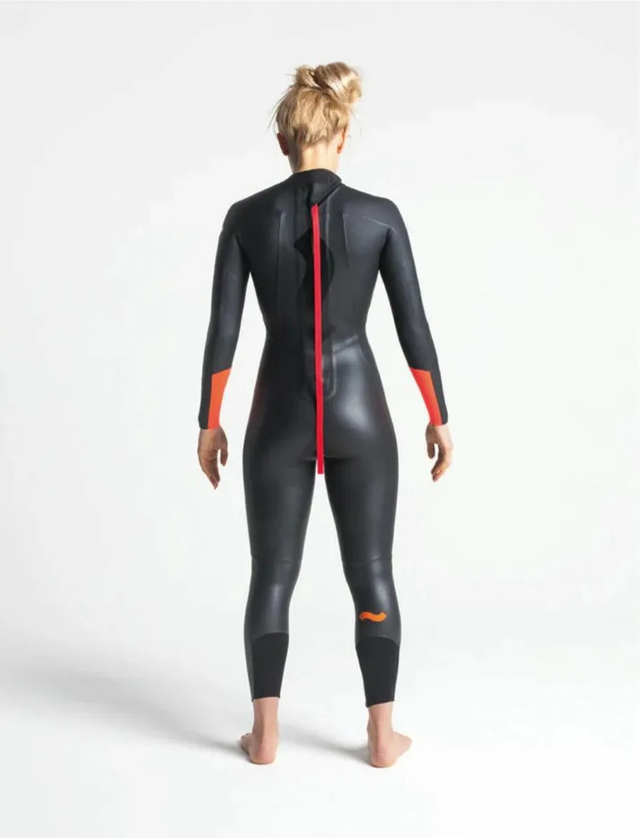 C-Skins Swim Research 4:3 Ladies Back Zip Wetsuit - Image 2
