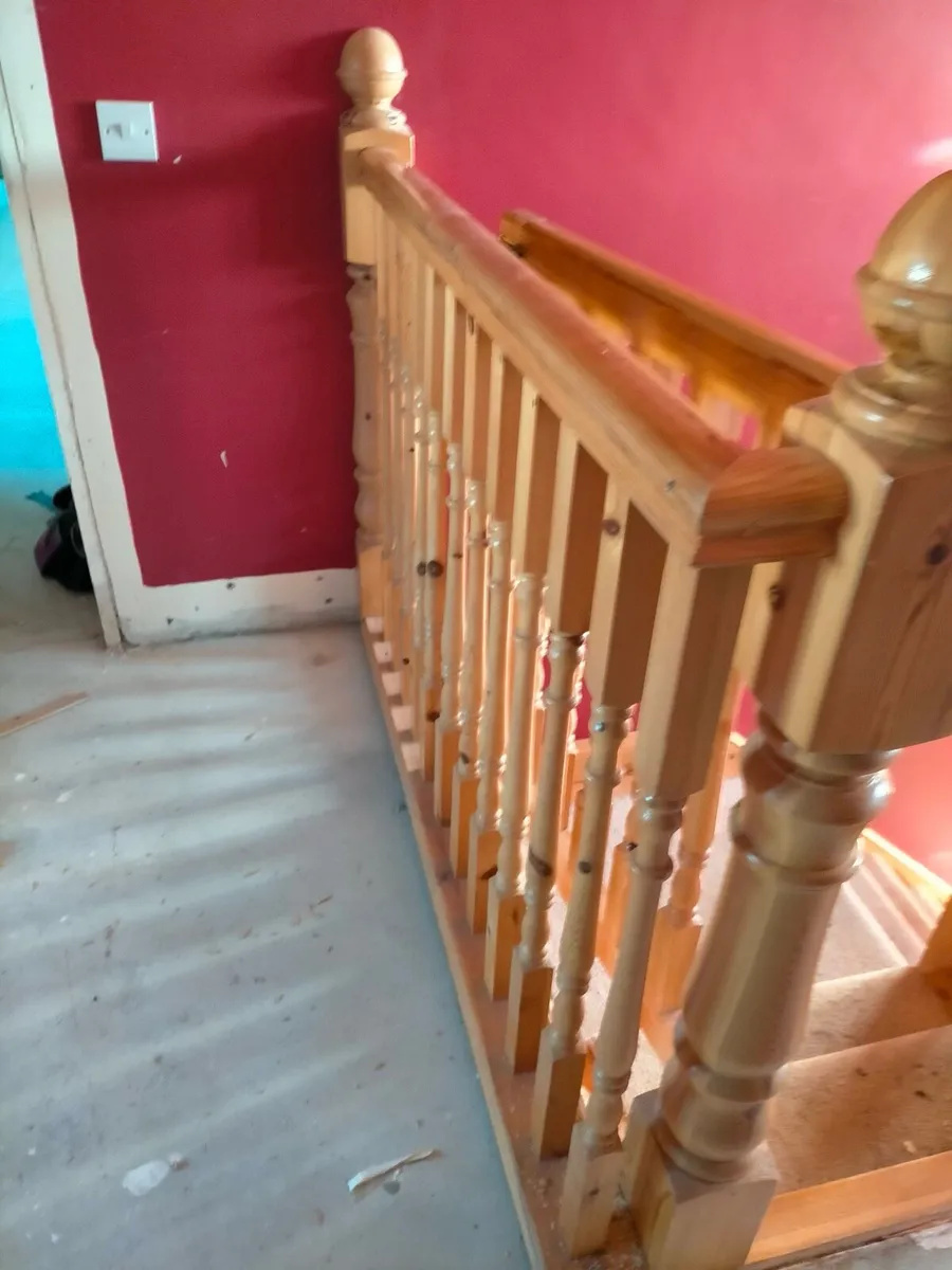 Solid pine staircase - Image 4