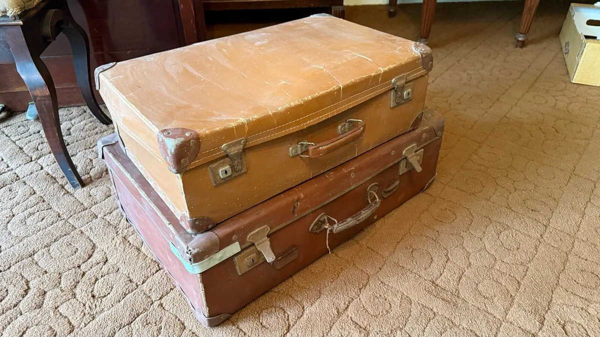 Vintage suitcases - Image 1