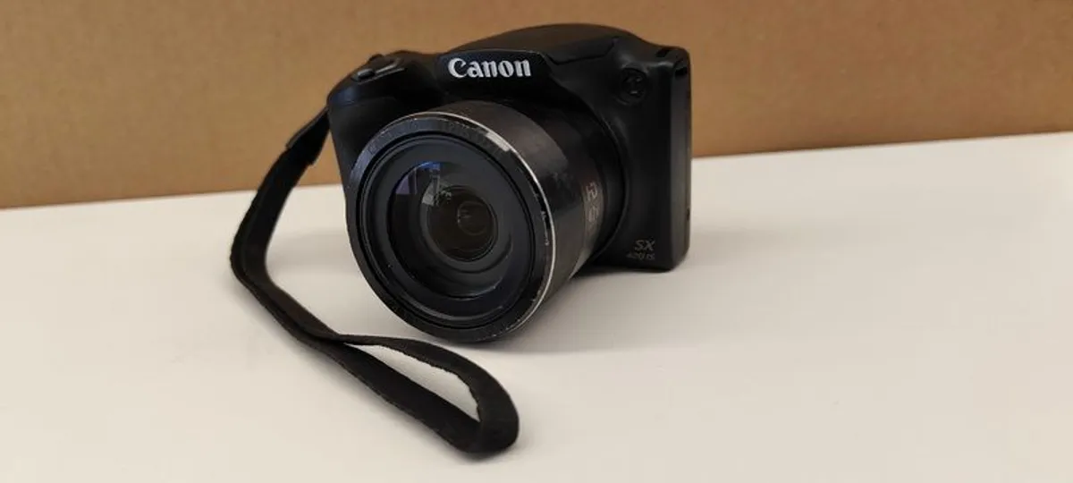 Canon PowerShot SX420 IS Digital Camera 20 MP 42x Optical Zoom Black/ Used - Image 4