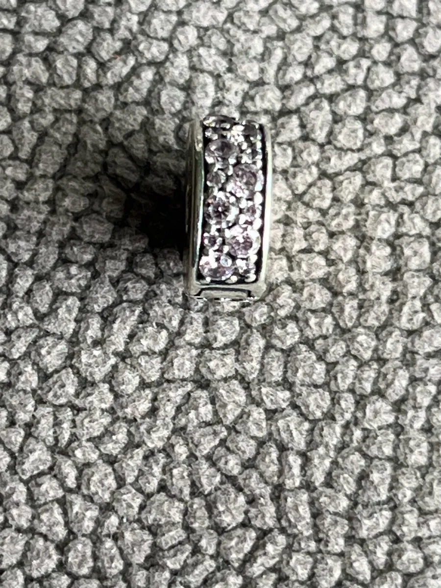 Pandora Pave Pink clip charm - Image 3