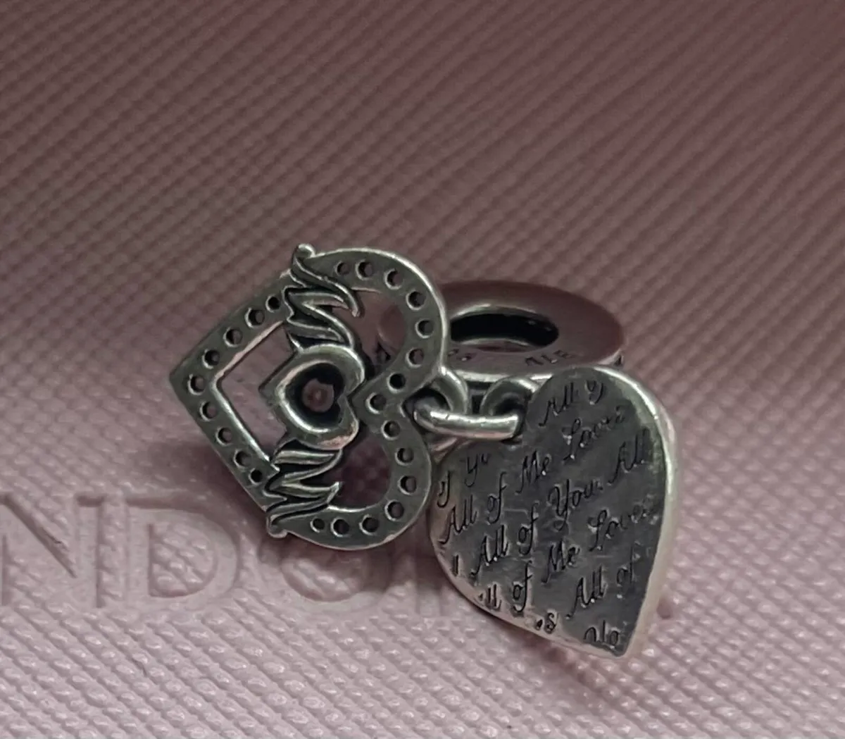 Pandora Heart and mum Dangle Charm - Image 4